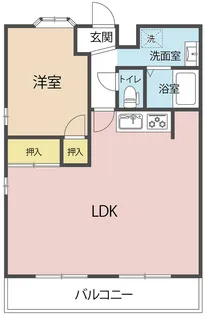 サザンブライト萩原【3階】の間取り