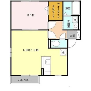 アイビーキューブ【2階】の間取り