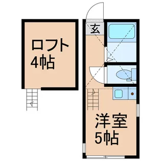 神奈川県横浜市保土ヶ谷区峰岡町3【アパート】の間取り