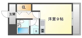 1Kの間取り画像