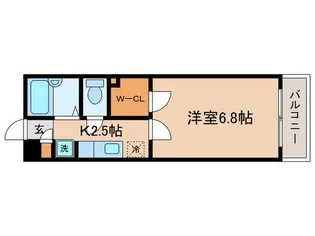 パルティ-ル武蔵野【1階】の間取り