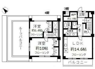 クレスト アンク【3階】の間取り