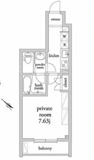 東京都板橋区南常盤台1【マンション】の間取り