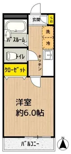 ルピナス【2階】の間取り