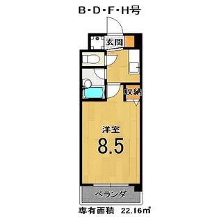 メゾン・チェリー【4階】の間取り