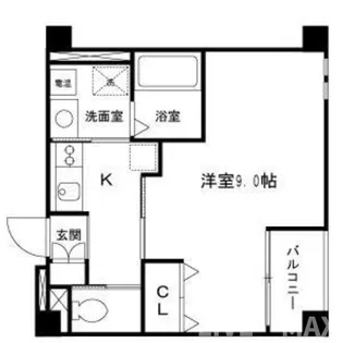 ヴィータ京都西院【4階】の間取り