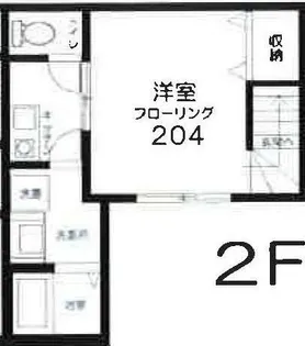 ROW HOUSE 大崎【2階】の間取り