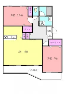 プレジール藤が丘【3階】の間取り