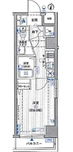 ラグジュアリーアパートメント本郷【3階】の間取り