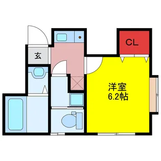 エルヴィーナ長瀬【2階】の間取り