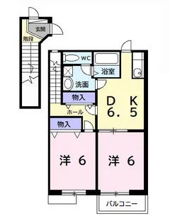 千葉県茂原市高師台3【アパート】の間取り