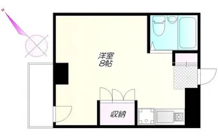 きすなビル【2階】の間取り