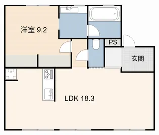ファミール・F【1階】の間取り
