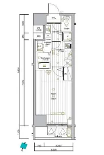 SYNEX HON-KOMAGOME【2階】の間取り