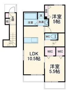Fonderia【2階】の間取り