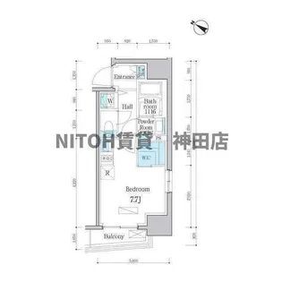 東京都中央区日本橋蛎殻町1【マンション】の間取り