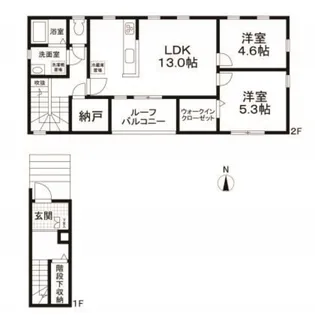 West House【2階】の間取り