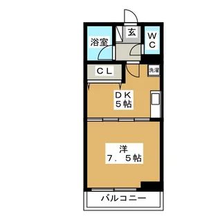 東京都目黒区下目黒3【マンション】の間取り