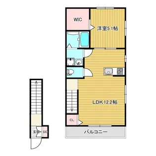NET-K垂水【2階】の間取り