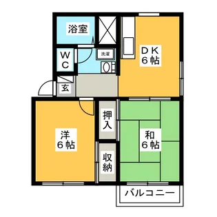 グレイスミヤ弐番館【1階】の間取り