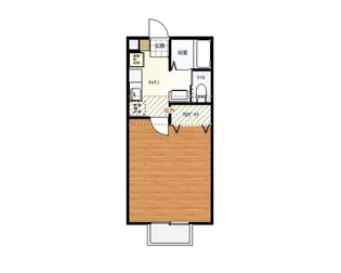 いっこくかんII【2階】の間取り