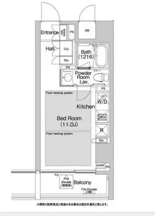BPRレジデンス渋谷【8階】の間取り
