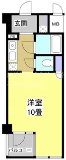 遠鉄ハイツ自校駅ビル【3階】の間取り