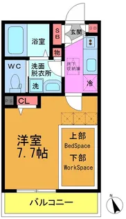 My Style 東中山【2階】の間取り