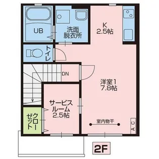 New Lumiere(ニュー・ルミエール)【1階】の間取り