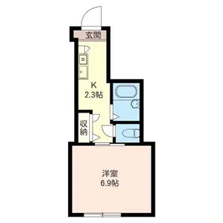 ライトハウス【2階】の間取り