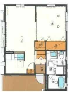 セントレジス【1階】の間取り