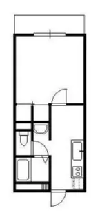 サウスウインドII号館【2階】の間取り
