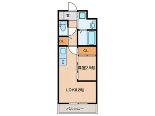 PHOENIX千早【4階】の間取り