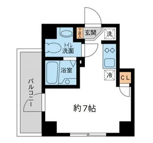 東京都豊島区池袋4【マンション】の間取り