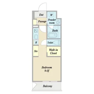 L’Allure【8階】の間取り