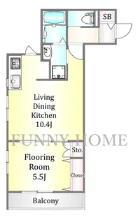 ロイヤル三軒茶屋【4階】の間取り