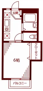 エステート長津田II【1階】の間取り