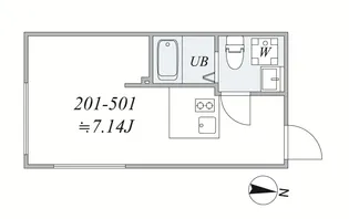trias127【5階】の間取り