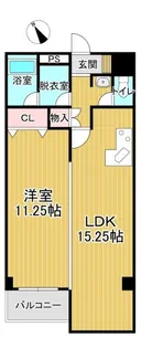 ラフェスタ小山【3階】の間取り