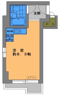 日本橋サマリアシティハイツ【2階】の間取り