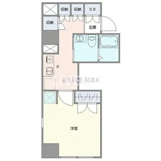 ハイリーフ芝大門【3階】の間取り