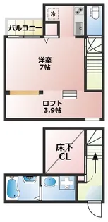ADC本荘ラニカイ【1階】の間取り
