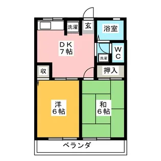 MタウンI【2階】の間取り