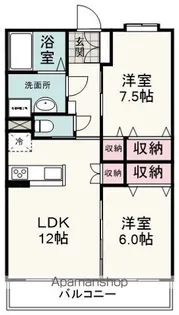 シレーネ【4階】の間取り