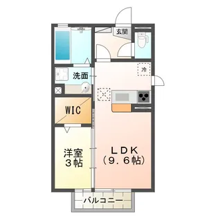 コーポ NC【1階】の間取り