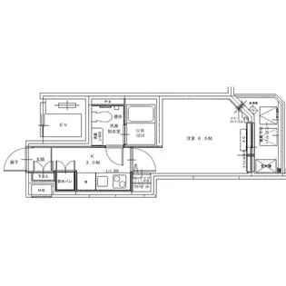 UCマンション豊島園【2階】の間取り
