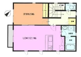 ボンクレール C棟【2階】の間取り