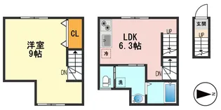 Relation青砥の間取り