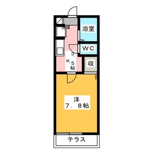 エクセレントドゥエル【1階】の間取り