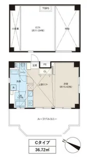 レピュア南千住レジデンス【6階】の間取り